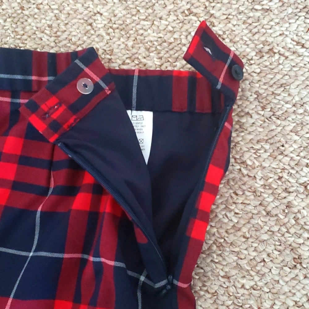Joan Rivers vintage plaid skirt - Picture 4 of 5